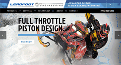 Desktop Screenshot of leadfootengineering.com